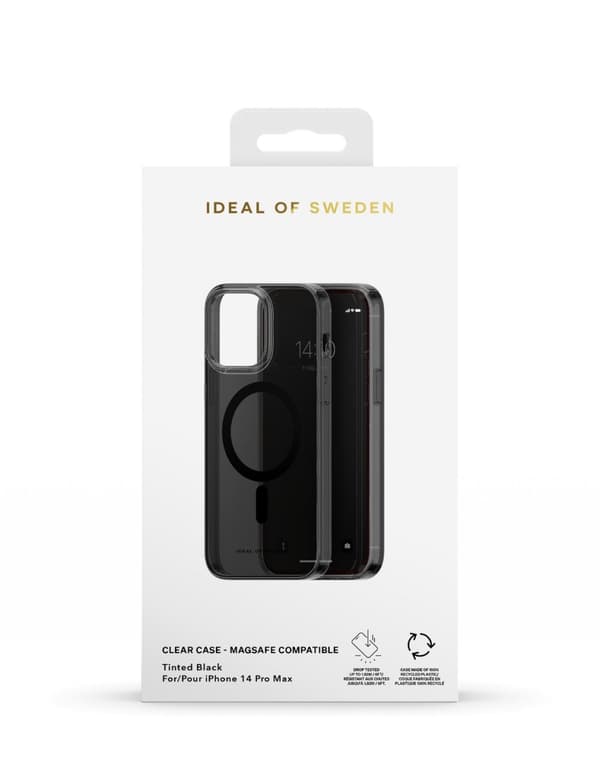 Clear Case MagSafe iPhone 14 Pro Max Tinted Black