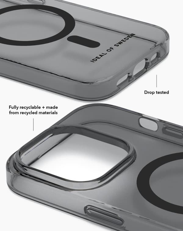 Clear Case MagSafe iPhone 14 Pro Max Tinted Black
