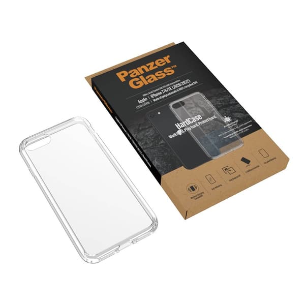 PanzerGlass iPhone 7/8/SE Kuori ClearCase Läpinäkyvä Kirkas