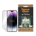 Miniatyrbilde 1 av 4: PanzerGlass iPhone 14 Pro Max Skjermbeskytter Matrix Hybrid Glass EasyAligner