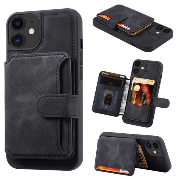 iPhone 11 Stöttåligt Premium Skal RFID 7-FACK Solid V6 Nordcell™