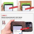 Miniatyrbillede 6 af 6: iPhone 13 Shockproof Premium Cover 7-SLOT Solid V6 Nordcell™