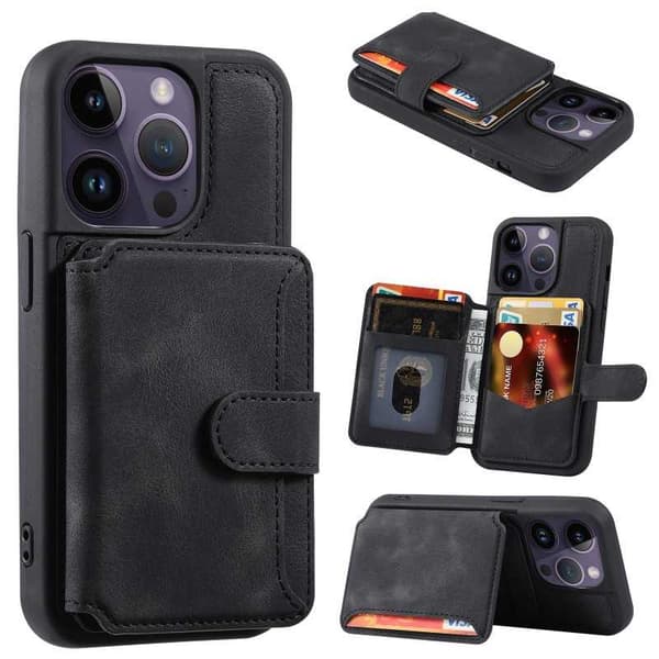 iPhone 14 Pro Shockproof Premium Cover 7-SLOT Solid V6 Nordcell™