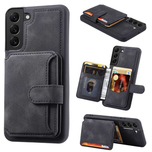 Samsung S22 Plus Stöttåligt Premium Skal RFID 7-FACK Solid V6 Nordcell™