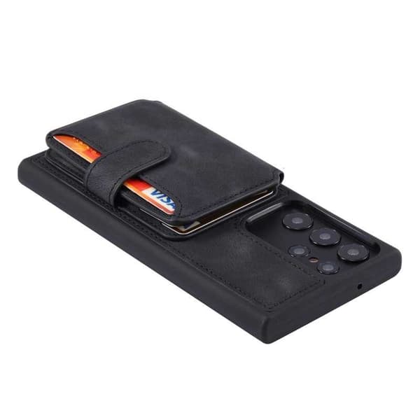 Samsung S22 Ultra Iskunkestävä Premium Cover 7-SLOT Solid V6 Nordcell™