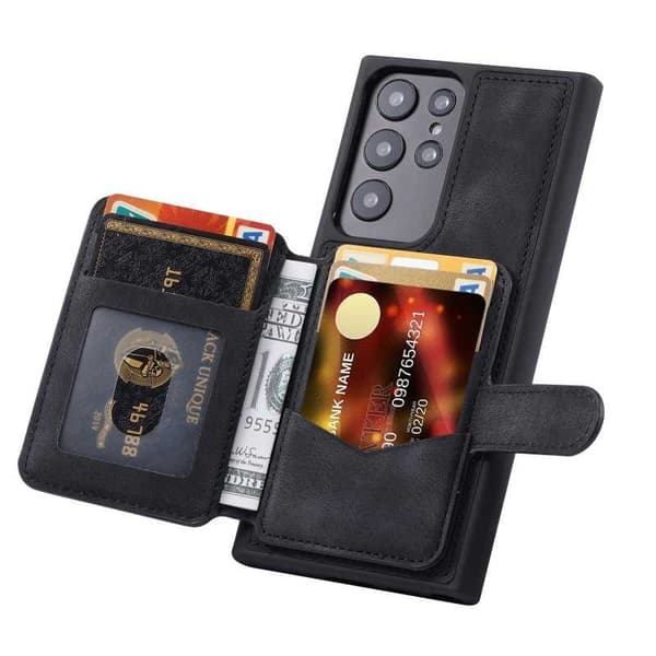 Samsung S22 Ultra Iskunkestävä Premium Cover 7-SLOT Solid V6 Nordcell™