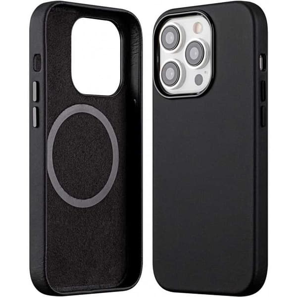 iPhone 11 Pro Stødsikkert Premium Magsafe Cover Vegansk læder Nordcell™
