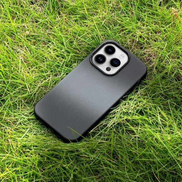 iPhone 13 Stöttåligt Premium Magsafe Skal Veganläder Nordcell™