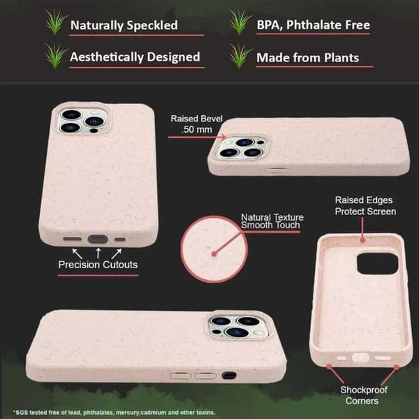 iPhone 11 Pro Max Stöttåligt Ekovänligt Mobilskal NordCell™