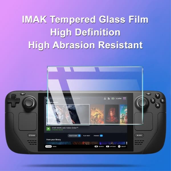 IMAK Steam Deck / OLED Skärmskydd 9H Härdat Glas