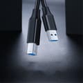 Miniatyrbild 2 av 4: UGREEN 1m 5Gbps USB 3.0 Kabel USB-A - 9 pin USB-B Svart