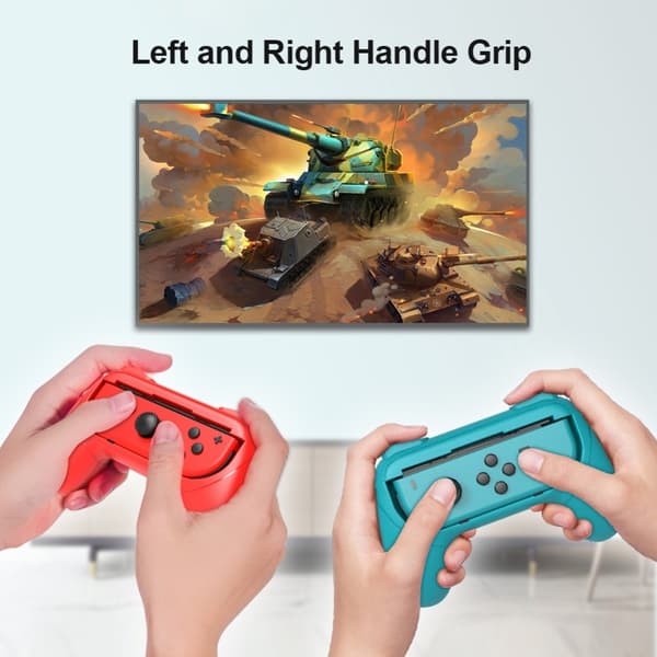 iPega 2-PACK Handkontroll För Nintendo Switch Joy-Con Blå/Röd