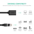 Miniatyrbild 2 av 6: UGREEN 3m RJ45 Cat6 Förlängningskabel LAN Hane - Hona Svart