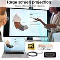 Miniatyrbild 2 av 4: HDMI Hane - HDMI 2.1 Hona 8K 60Hz UHD Adapter Blå