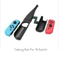 Miniatyrbild 4 av 5: Fiskespö för Nintendo Switch Joy-Con Svart