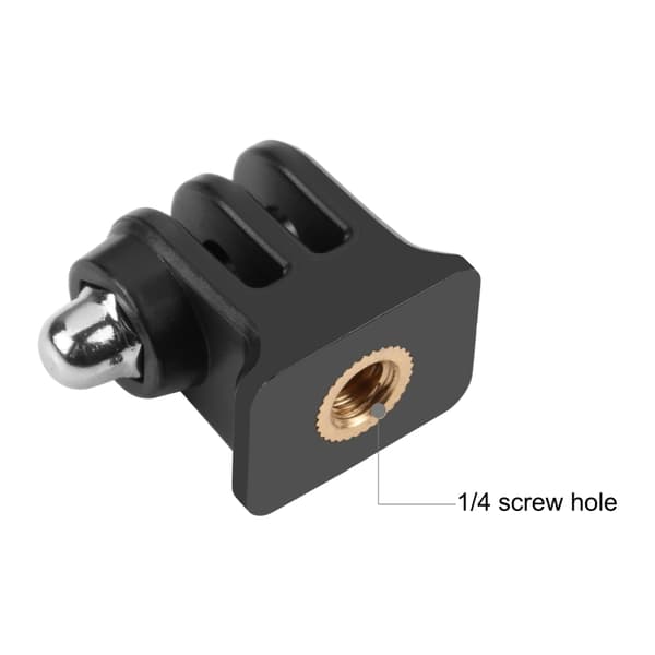 PULUZ Tripod Adapter GoPro/DJI/Insta360 Actionkameror Svart
