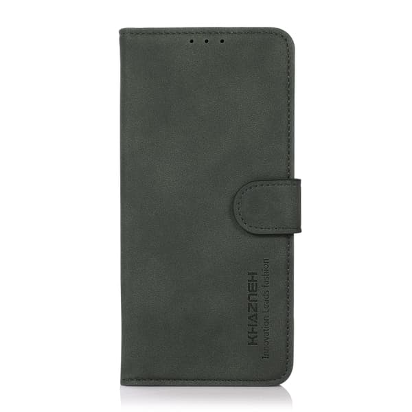 KHAZNEH Xiaomi 13 5G Fodral Retro Läder Grön