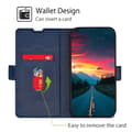 Miniatyrbild 3 av 6: Motorola Moto G13 / G23 / G53 5G Fodral Slim Blå