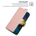 Miniatyrbild 5 av 5: Motorola Moto E13 Fodral Slim Läder Roséguld