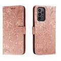 Miniatyrbild 1 av 6: Samsung Galaxy A24 5G Fodral Med Blommigt Tryck Roséguld