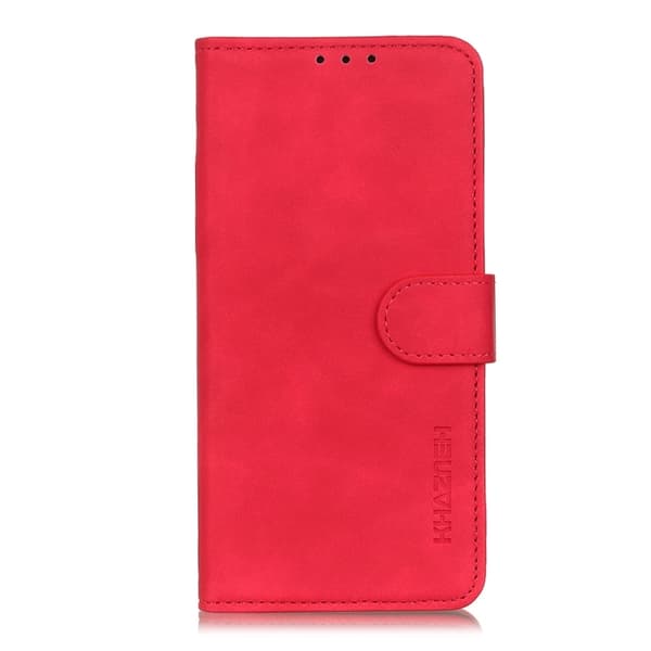 KHAZNEH OnePlus 11 5G Fodral Retro Läder Röd