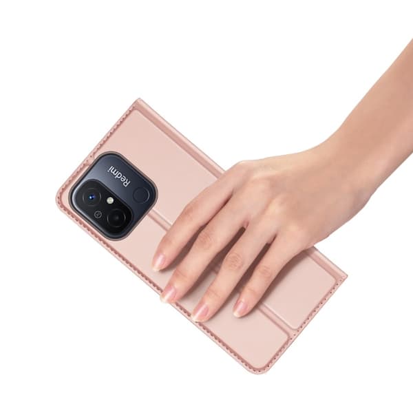 DUX DUCIS Xiaomi Redmi 12C 4G Fodral Skin Pro Roséguld