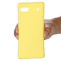 Miniatyrbild 6 av 6: Google Pixel 7A Skal Liquid Silikon Med Strap Gul
