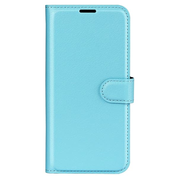 Xiaomi Redmi Note 12 Pro 5G Fodral Litchi Läder Blå