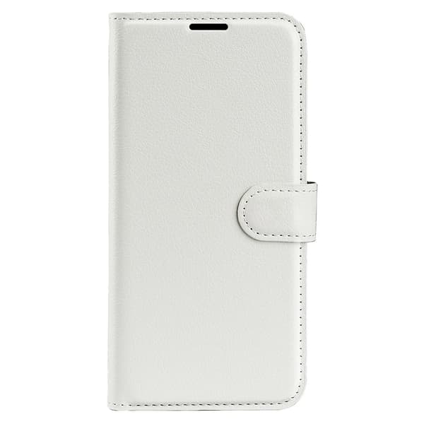 Xiaomi Redmi Note 12 Pro 5G Fodral Litchi Läder Vit