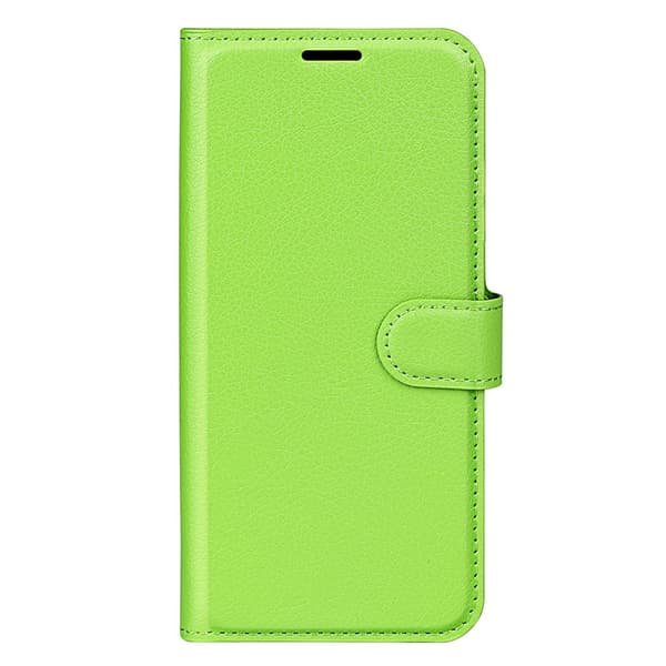 Xiaomi Redmi 12C 4G Fodral Litchi Läder Grön