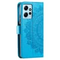 Miniatyrbild 5 av 5: Xiaomi Redmi Note 12 4G Fodral Mandala Läder Blå