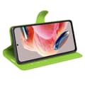 Miniatyrbild 3 av 6: Xiaomi Redmi Note 12 4G Fodral Litchi Läder Grön