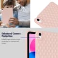 Miniatyrbild 5 av 6: iPad Air 2025-2020 Skal Diamond Textur TPU Rosa