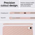 Miniatyrbild 6 av 6: iPad Air 2025-2020 Skal Diamond Textur TPU Rosa