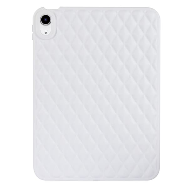 iPad Air 2025-2020 Skal Diamond Textur TPU Vit