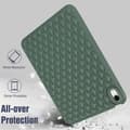 Miniatyrbild 4 av 6: iPad Air 2025-2020 Skal Diamond Textur TPU Mörk Grön