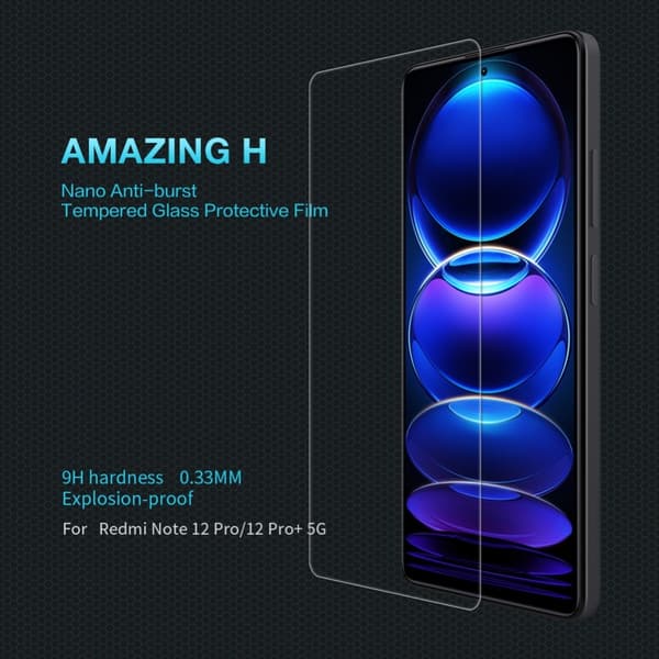 NILLKIN Xiaomi Redmi Note 12 Pro 5G Skärmskydd Heltäckande