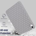 Miniatyrbild 4 av 6: iPad Air 2025-2020 Skal Diamond Textur TPU Grå