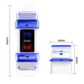 Miniatyrbild 3 av 6: iPega LED Laddstation För 2x PS5 DualSense Handkontroller Vit