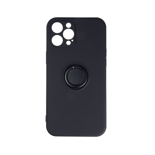 Cover med ringholder til Xiaomi Redmi Note 9s / 9 Pro / 9 Pro Max - sort