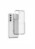 Pikkukuva 1 / 2: Samsung Galaxy S20 - läpinäkyvä asia Double Card Slot + täysin karkaistu suojalasi