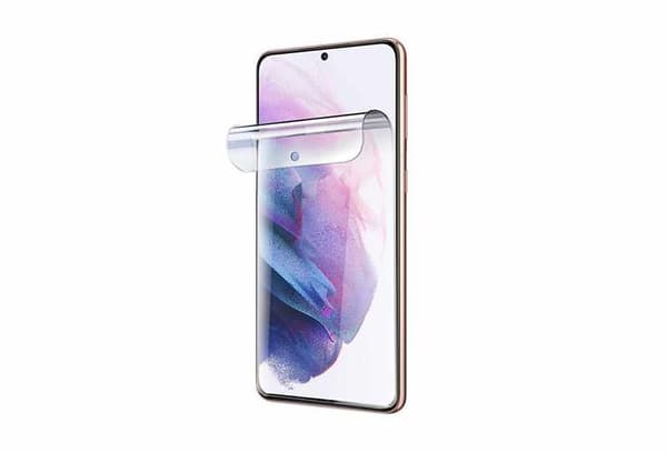 Samsung Galaxy S22 Ultra - Gennemsigtig skal + Hydrogel blød beskyttelsesfilm