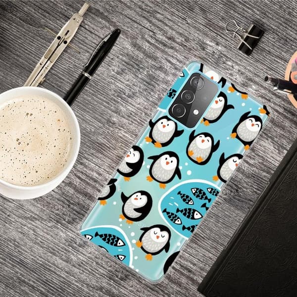 Deco Samsung Galaxy A13 4G skal - Pingviner