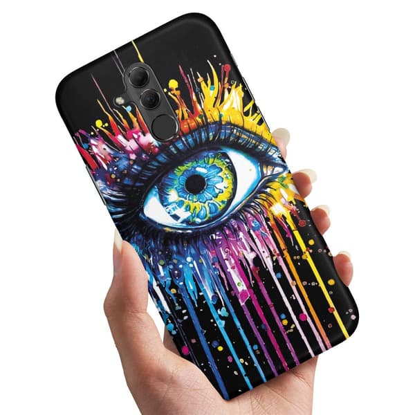 Huawei Mate 20 Lite - Deksel/Mobildeksel Rennende Øye
