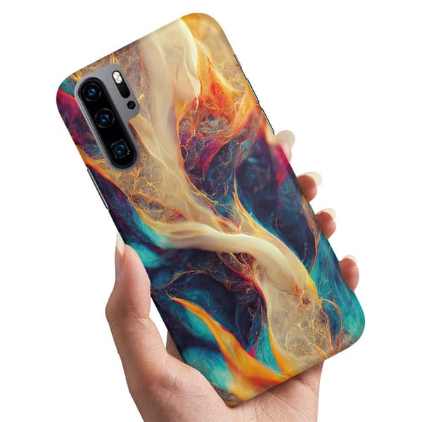 Huawei P30 Pro - Deksel/Mobildeksel Abstrakt Mønster