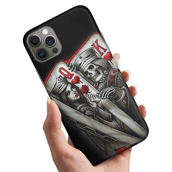 iPhone 11 Pro - Kuoret/Suojakuori King Queen Korttipakka