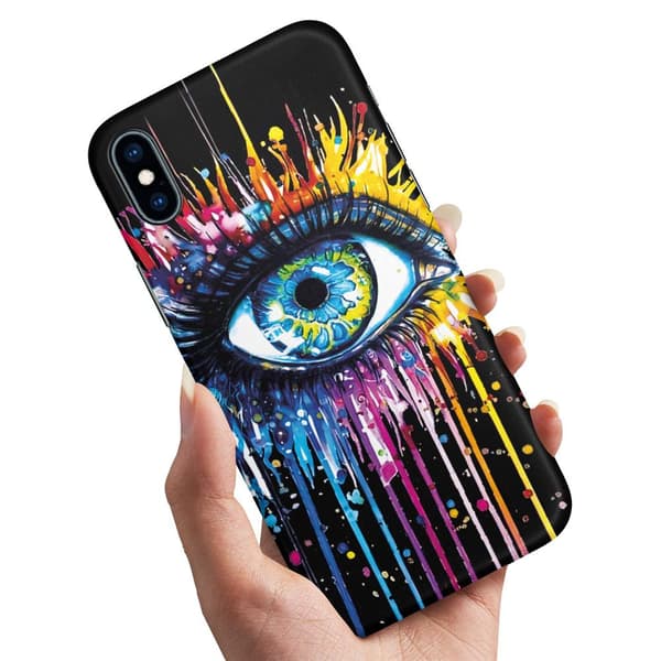 iPhone XR - Cover/Mobilcover Rindende Øje