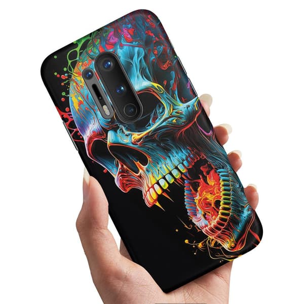 OnePlus 8 Pro - Cover/Mobilcover Skull
