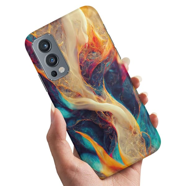 OnePlus Nord 2 5G - Cover/Mobilcover Abstrakt Mønster