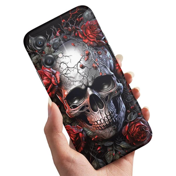 OnePlus Nord CE 2 Lite 5G - Deksel/Mobildeksel Skull Roses